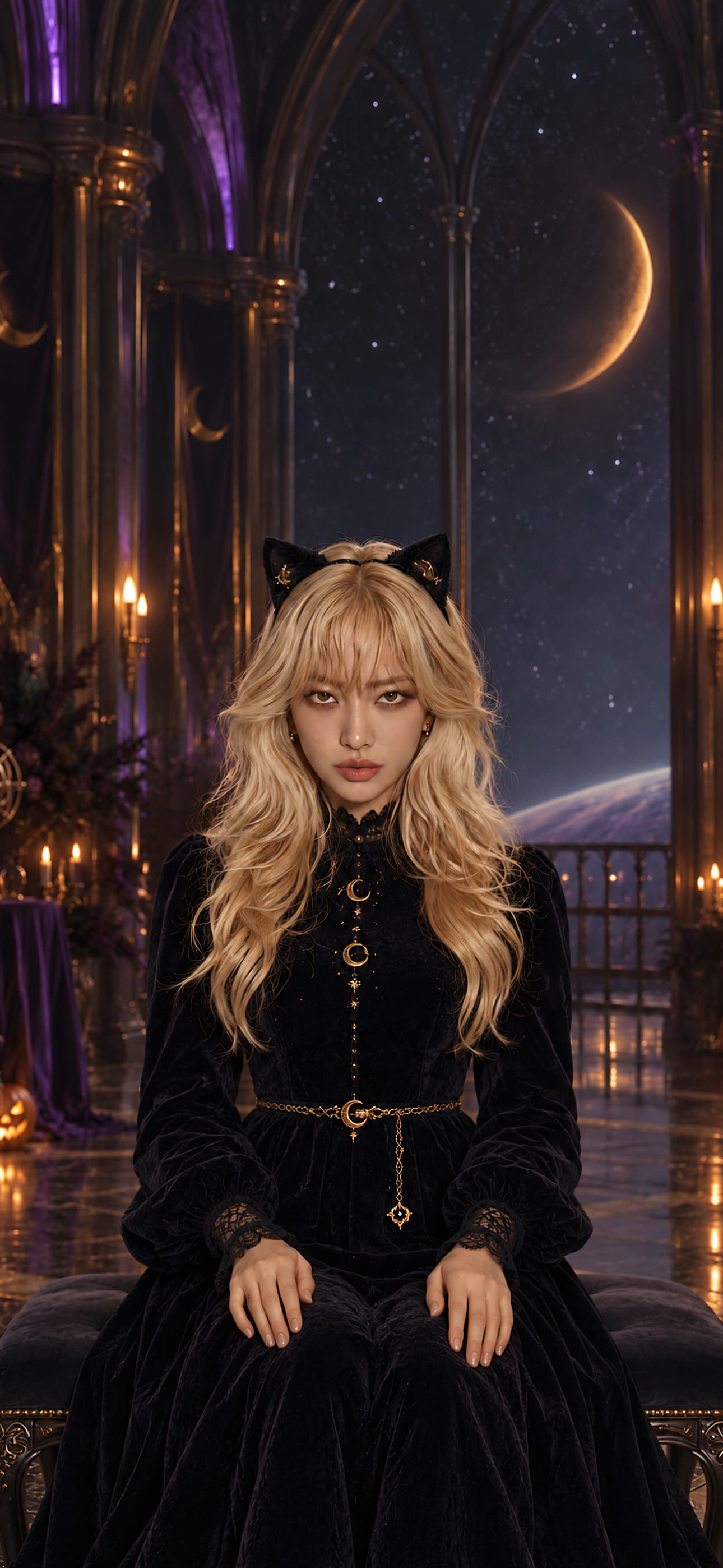 COSMIC HALLOWEEN · MOON CAT